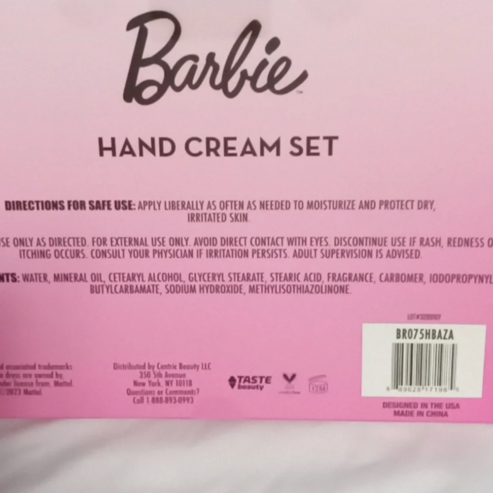 Barbie Hand Cream Set
